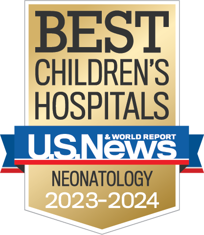 Best Childrens Hospital US News & World Report Honor Roll 2023-24 Badge - Neonatology