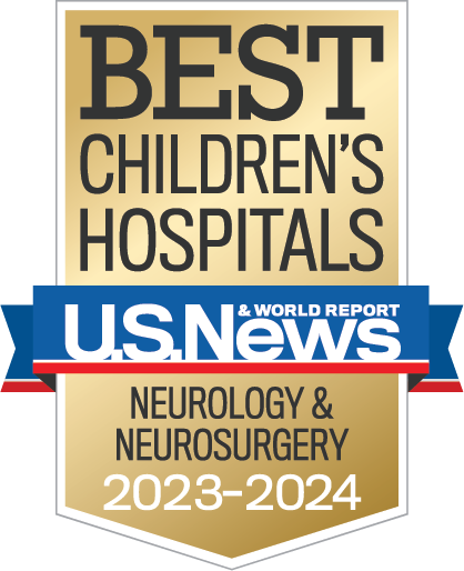Best Childrens Hospital US News & World Report Honor Roll 2023-24 Badge - Neurology & Neurosurgery