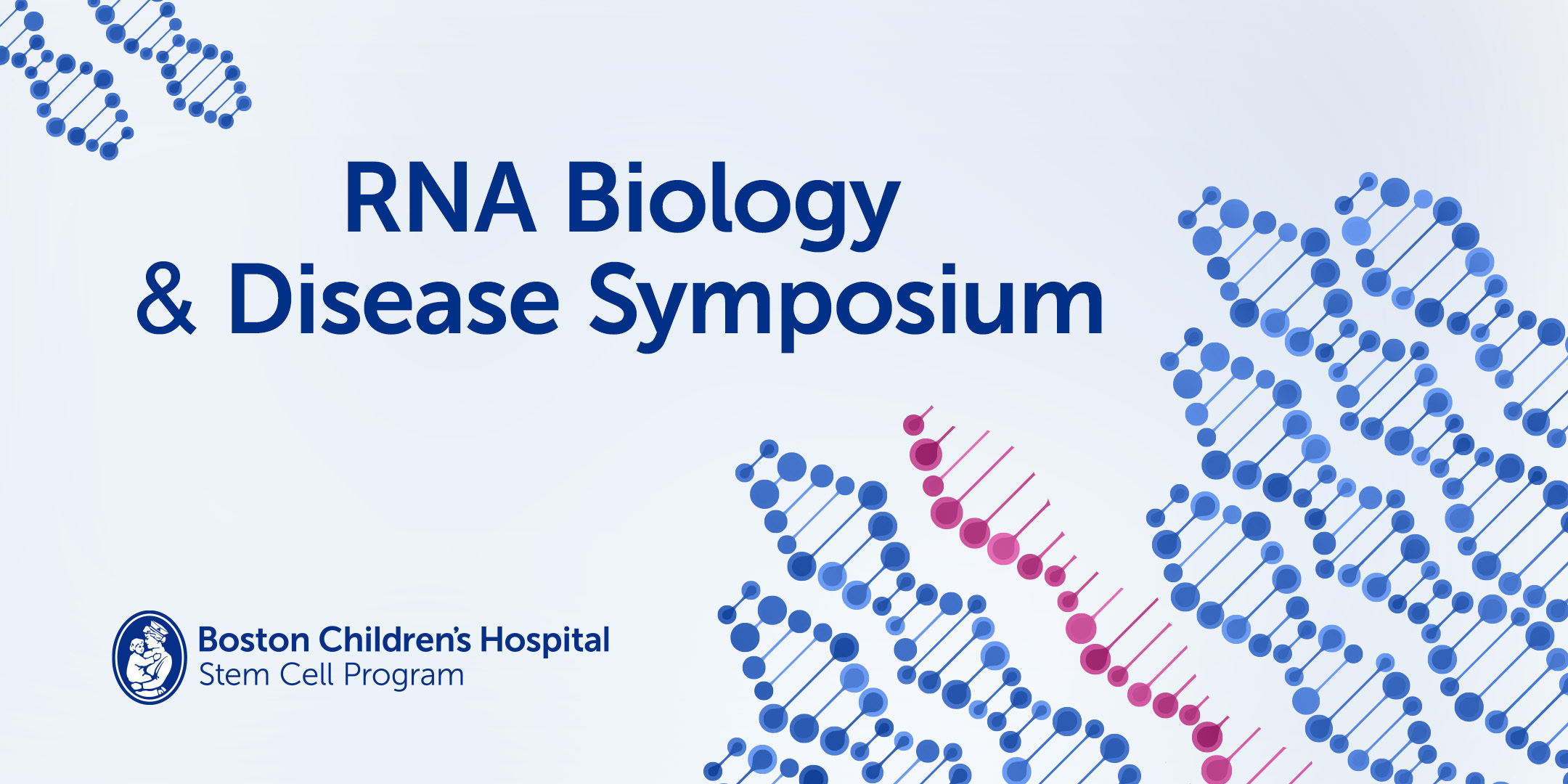 RNA Biology & Disease Symposium with Boston Children's logo