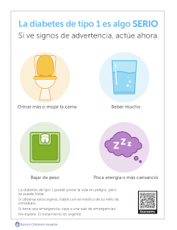 Tips in Spanish for addressing diabetes.