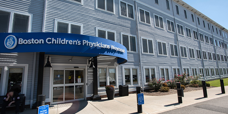 Exterior of Boston Children's at Weymouth